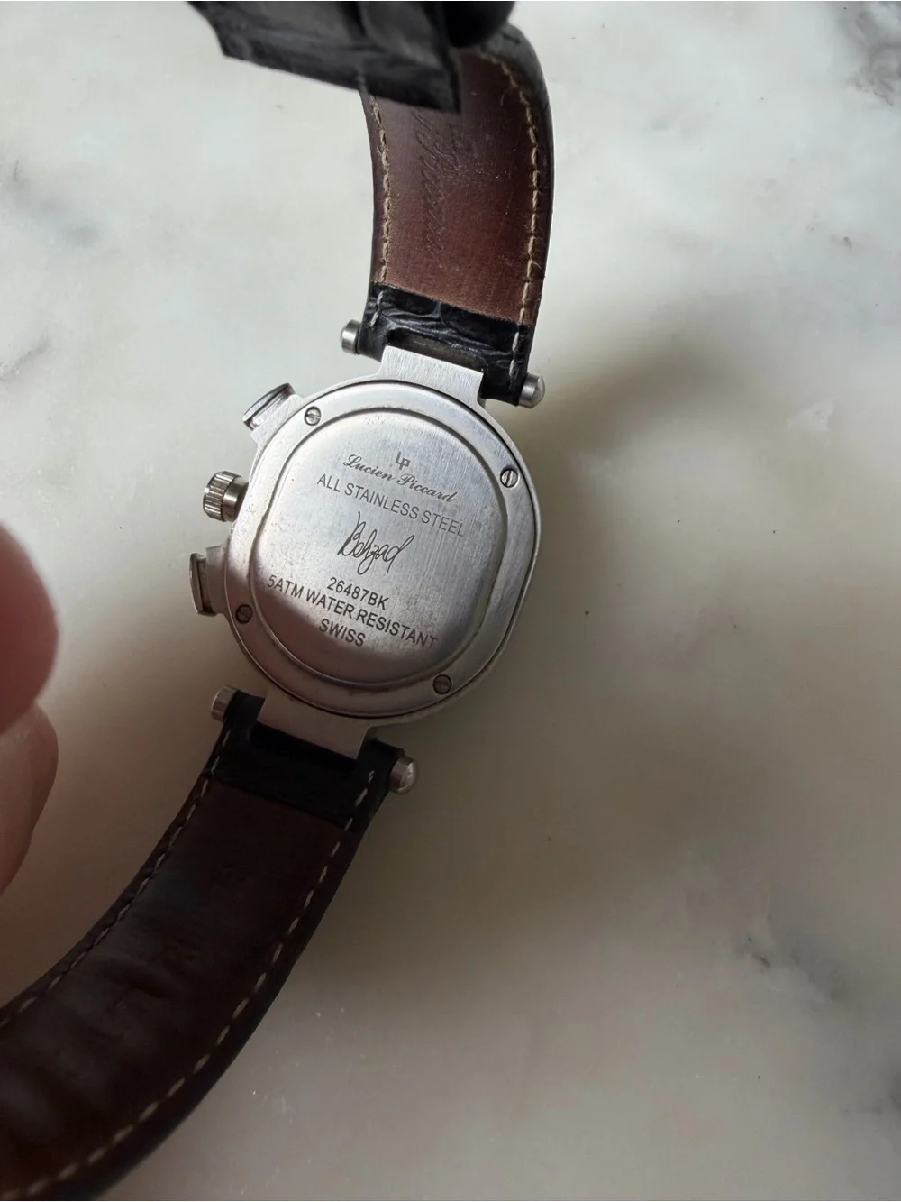 Lucien Piccard Capella Chronograph Diamond Watch